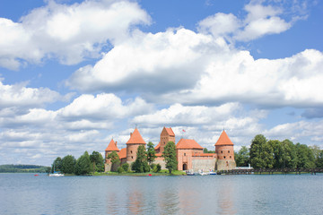 Fototapeta na wymiar Zamek w Trokach, Litwa