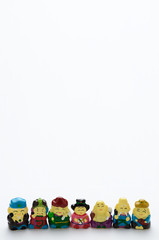 七福神　白バック