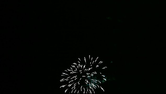 Buntes Feuerwerk