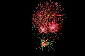 Viele Buntes am Himmel