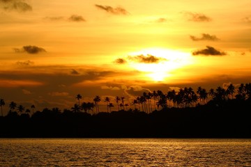 Sunset Koh Kood,Thailand