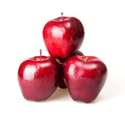 red apple