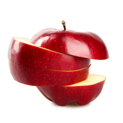 red apple