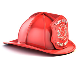 Fototapeta premium fireman helmet