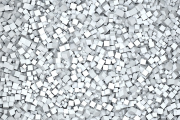 white cubes