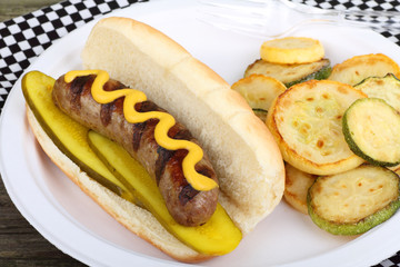 Grilled Bratwurst