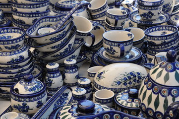 Patterned ceramic