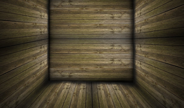 Inside wooden box