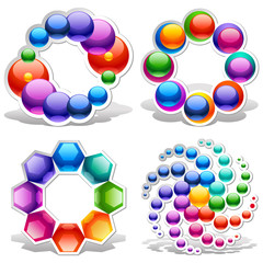 Set of vector design elements26