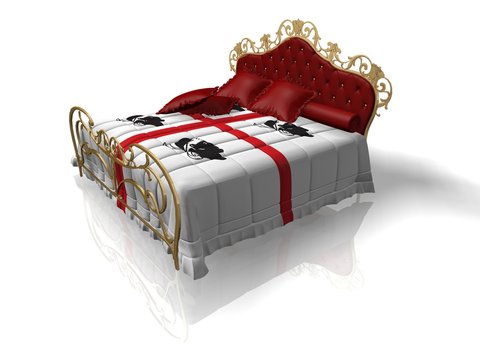 LETTO BANDIERA  SARDEGNA