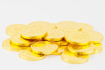 golden coins
