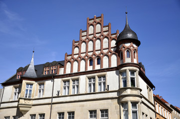 Fototapeta na wymiar Wittenberg Gründerzeithaus