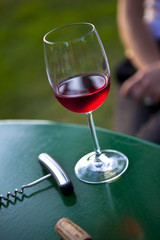 Vin, vin rosé, verre, boire, œnologie, dégustation