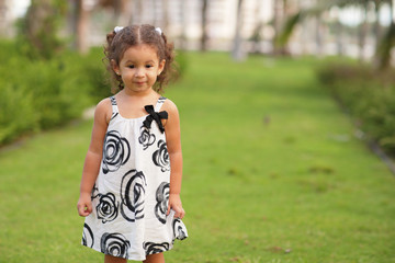 Fototapeta premium Toddler in the park