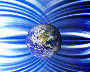 Fototapeta na wymiar Pole magnetyczne Ziemi ?