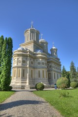 Fototapeta na wymiar Curtea de Arges othrodox church in Romania