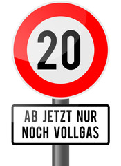 20 - ab jetzt nur noch vollgas