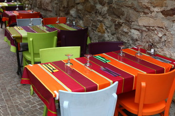 tables de restaurant