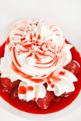 strawberry dessert