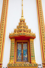 Fototapeta na wymiar window of temple thailand