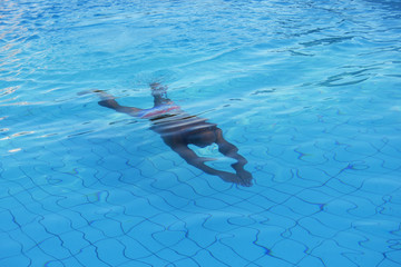 Obraz premium Swimming