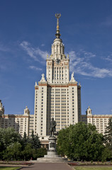 Fototapeta na wymiar Moscow, University