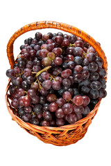 grapes in a basket