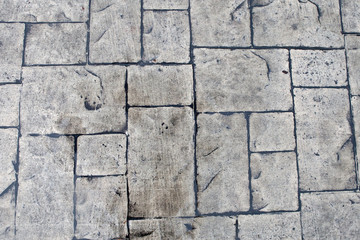 Grey background of stone texture wall