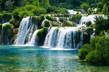 Tuinposter Watervallen Waterval