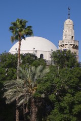 Fototapeta na wymiar Vista de monumento de Jerusalen