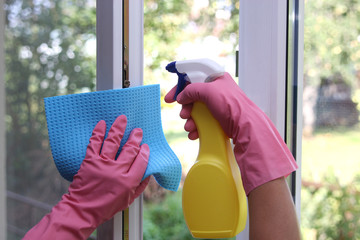 Fenster putzen