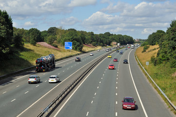 Obraz na płótnie Canvas Autostrada M61