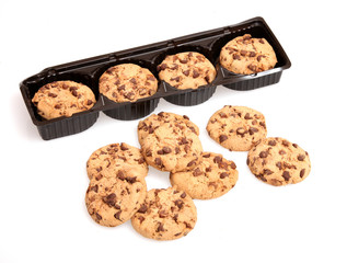 Ciastka z czekoladą