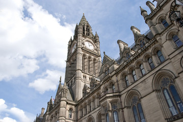 Fototapeta na wymiar Manchester Town Hall