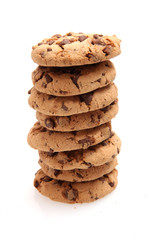 Ciastka z czekoladą