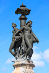 Fontaine des Trois Gr&acirc;ces, Bordeaux, France