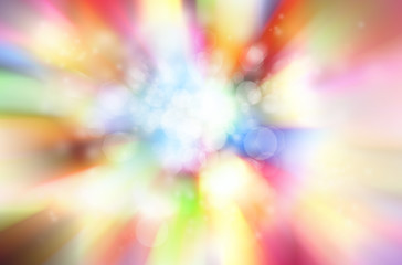 Colorful blurred motion speed background