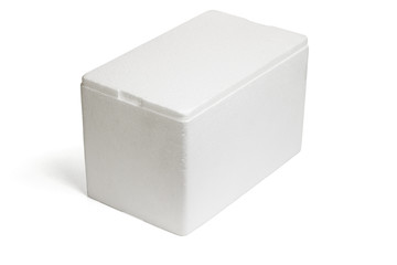 Fototapeta premium Styrofoam storage box