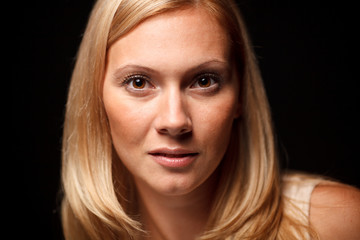 Naklejka premium beautiful woman