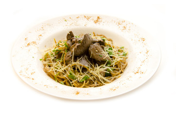 Spaghetti with meat
