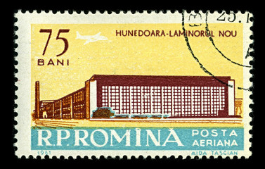 Postage stamp.