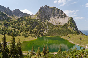 Rubihorn am unteren Gaisalpsee