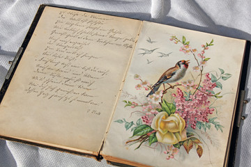 Altes Poesiealbum