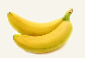 Isolated fruits - bananas