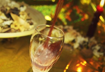 red wine - background