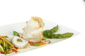 Creative fish dish
