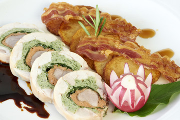 Stuffed rabbit leg