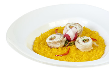 rice with fish