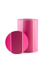 Gift boxes isolated on the white