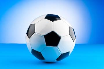 Fototapeta na wymiar Sporting concept with football